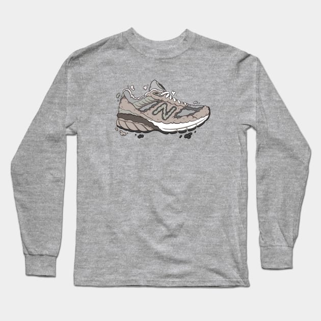 Shoe Balance 990 V5 Long Sleeve T-Shirt by Studio26